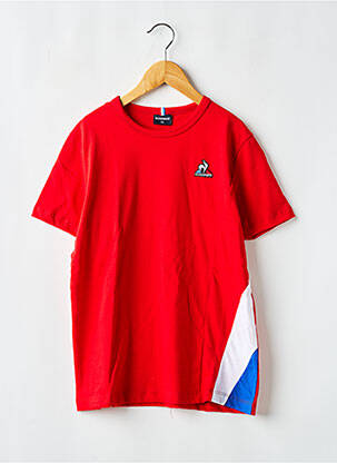 Tricou roșu LE COQ SPORTIF băiat