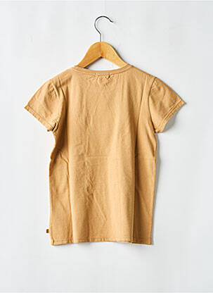 Tricou guler rotund maro ARSENE ET LES PIPELETTES băiat