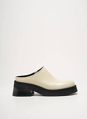 Mulete/Saboți bej MIISTA femeie