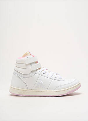 Adidași vârf rotund vârf rotund alb LE COQ SPORTIF femeie