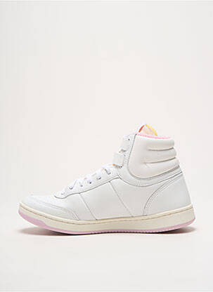 Adidași vârf rotund vârf rotund alb LE COQ SPORTIF femeie