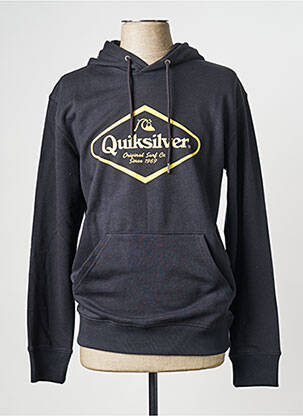 Hanorac cu glugă guler rotund negru QUIKSILVER bărbat
