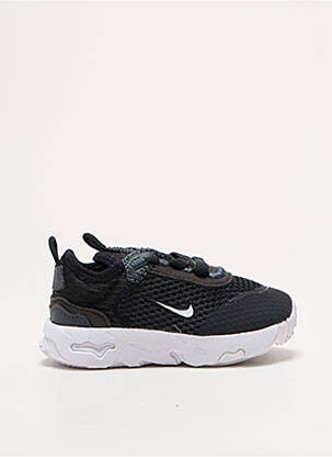 Adidași închidere elastică vârf rotund negru NIKE băiat