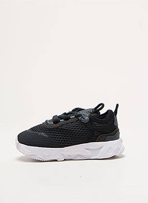 Adidași închidere elastică vârf rotund negru NIKE băiat