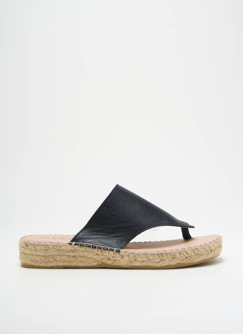 Mulete/Saboți negru LA MAISON DE L'ESPADRILLE femeie