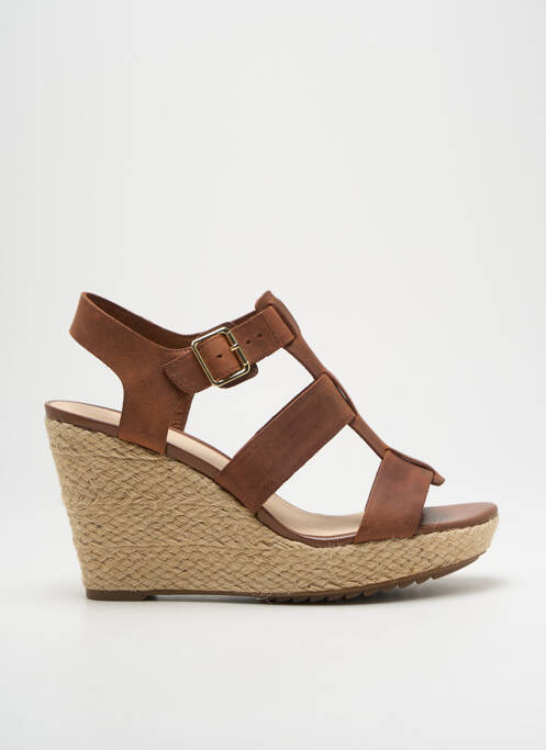 Sandale/Pantofi decupați maro CLARKS femeie