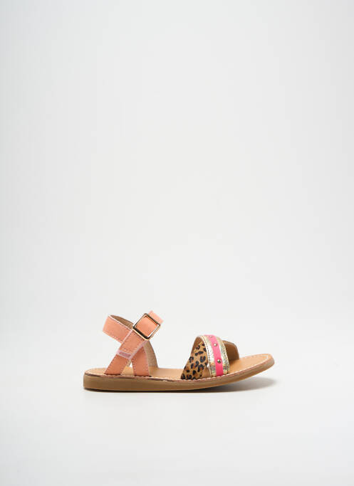 Sandale/Pantofi decupați portocaliu SHOESME fată