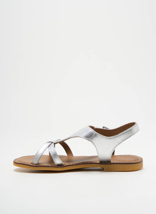 Sandale/Pantofi decupați argintiu ADOLIE fată