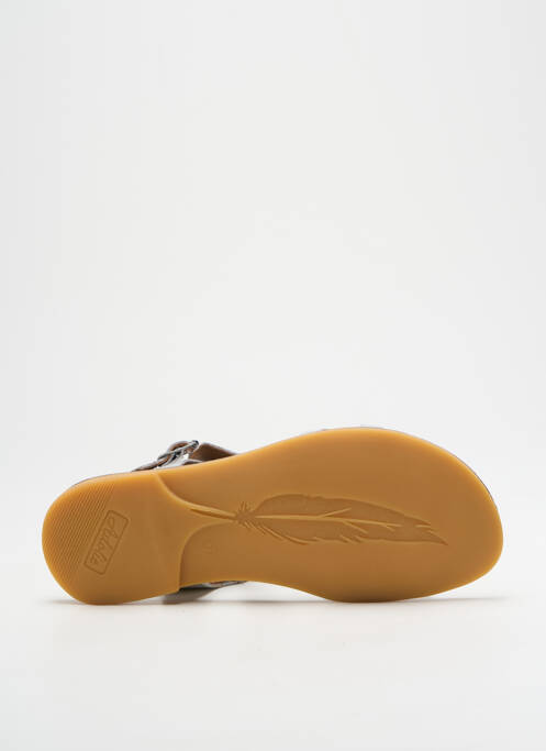 Sandale/Pantofi decupați argintiu ADOLIE fată