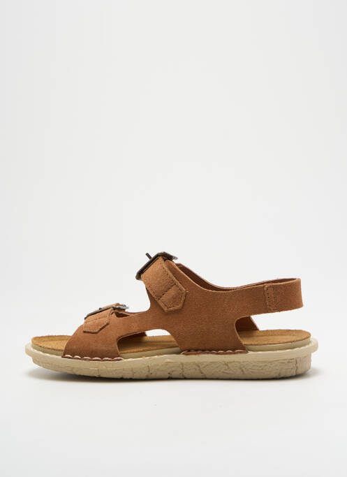 Sandale/Pantofi decupați maro EL NATURALISTA fată