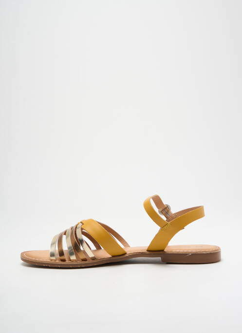 Sandale/Pantofi decupați galben KICKERS femeie