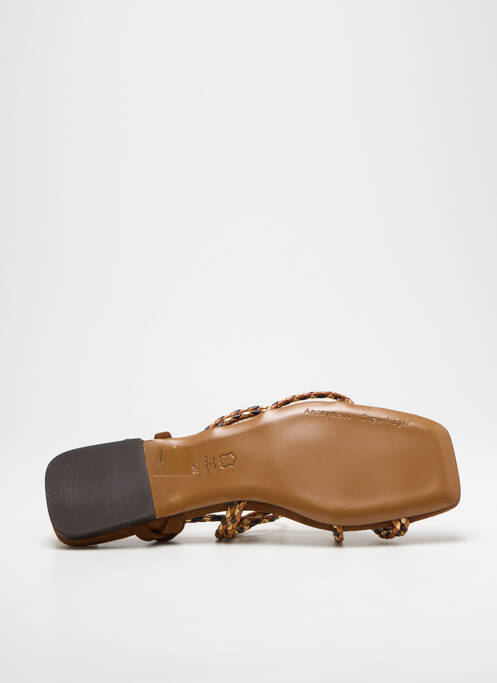 Sandale/Pantofi decupați maro ANONYMOUS COPENHAGEN femeie