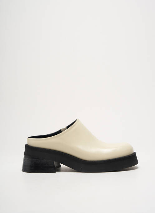 Mulete/Saboți bej MIISTA femeie