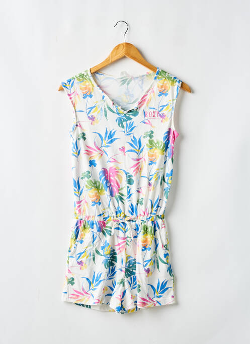 Salopetă scurtă alb ROXY fată