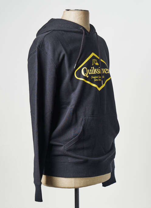 Hanorac cu glugă negru QUIKSILVER bărbat