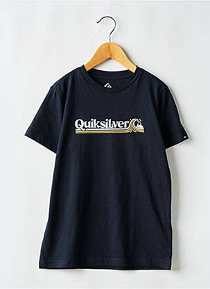 Tricou negru QUIKSILVER băiat