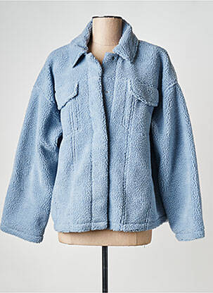 Geacă albastru KNOWLEDGE COTTON APPAREL femeie