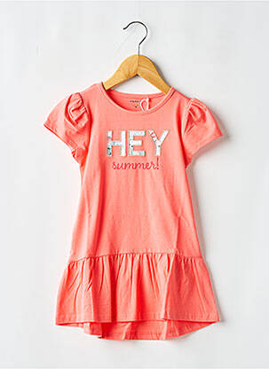 Rochie midi portocaliu NAME IT fată