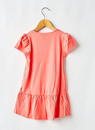 Rochie midi guler rotund portocaliu NAME IT fată