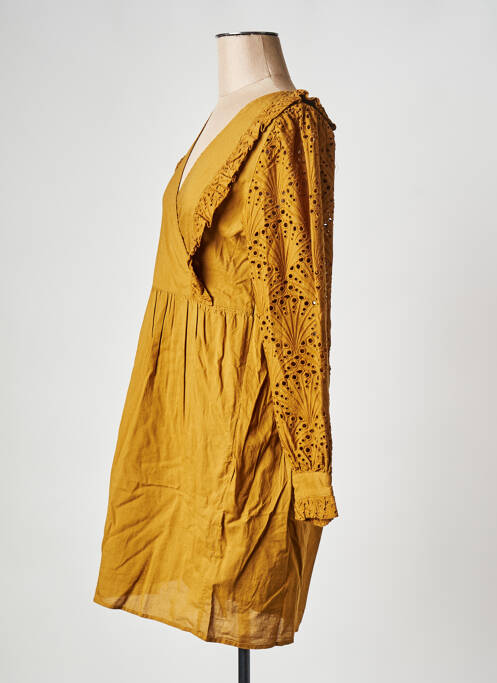 Rochie scurtă maro ATELIER REVE femeie