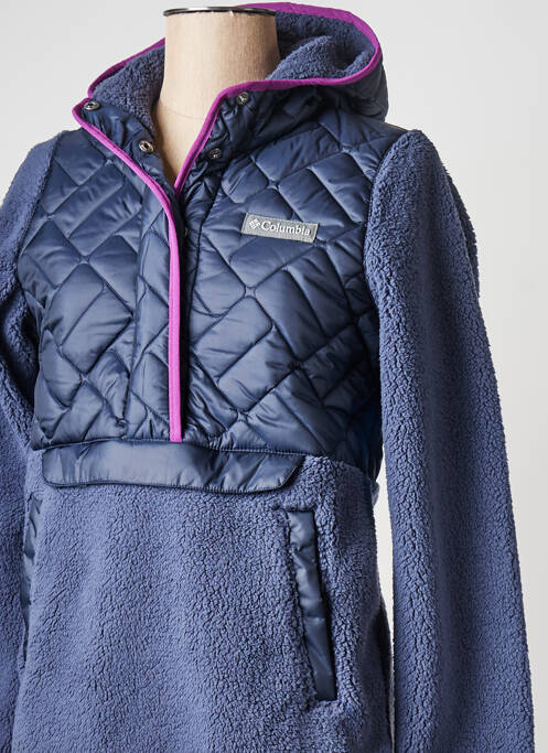 Hanorac cu glugă negru COLUMBIA femeie