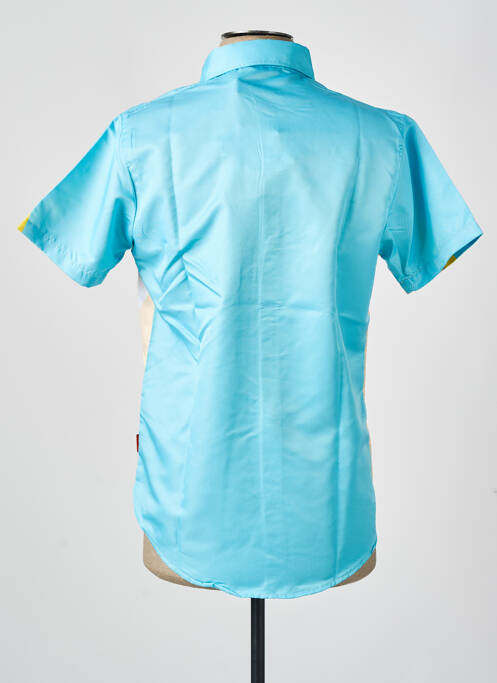 Cămașă cu mâneci scurte albastru TEALER bărbat