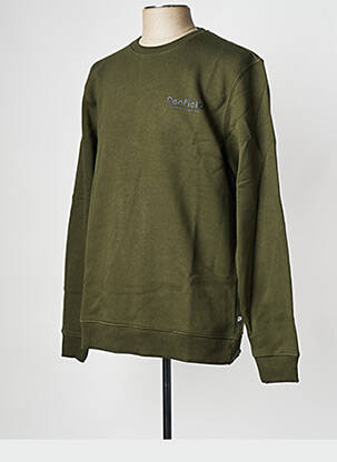 Hanorac guler rotund verde PENFIELD bărbat