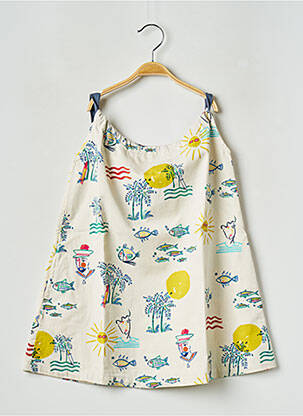 Rochie midi bej ARSENE ET LES PIPELETTES fată