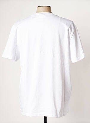 Tricou guler rotund alb FILA bărbat