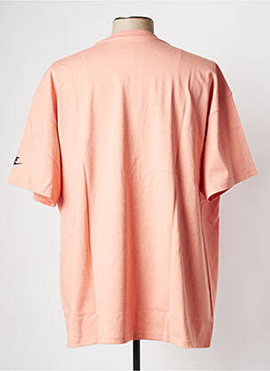 Tricou guler rotund roz NIKE bărbat