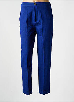 Pantalon drept albastru LEON & HARPER femeie
