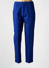 Pantalon drept albastru LEON & HARPER femeie
