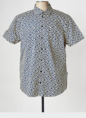 Cămașă cu mâneci scurte albastru BLEND bărbat