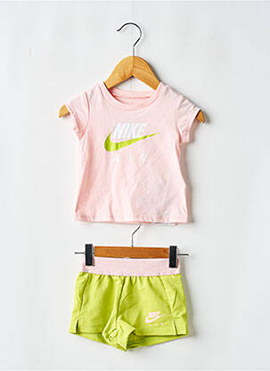 Set șort multicolor NIKE fată