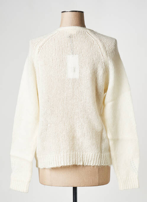 Vestă cu mâneci lungi alb EKYOG femeie