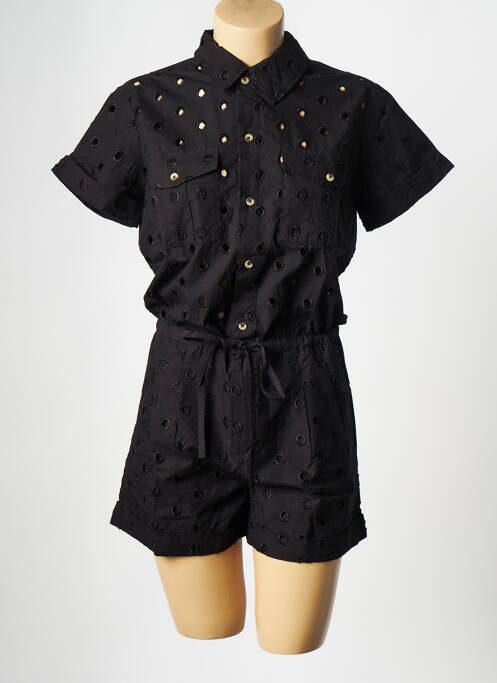 Salopetă scurtă negru LEON & HARPER femme