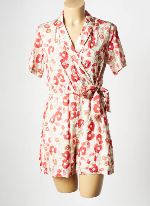 Salopetă scurtă bej THE KORNER femeie