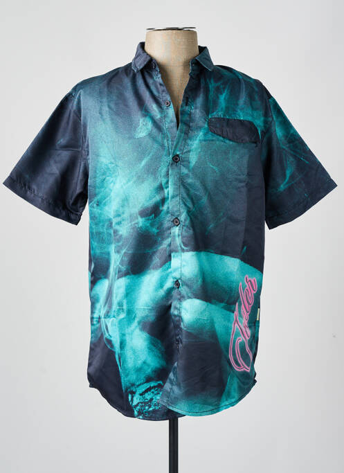 Cămașă cu mâneci scurte negru TEALER bărbat