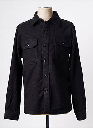 Cămașă cu mâneci lungi negru SCHOTT bărbat