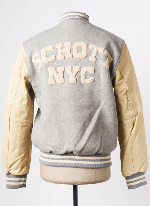 Geacă gri SCHOTT bărbat