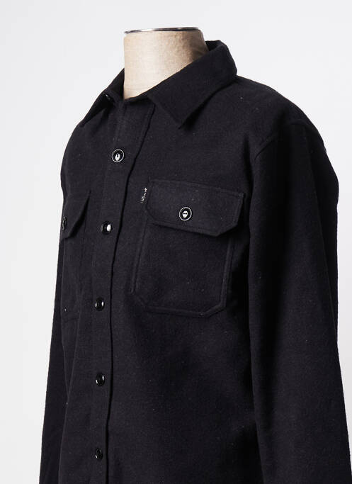 Cămașă cu mâneci lungi negru SCHOTT bărbat