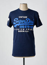 Tricou albastru SUPERDRY homme