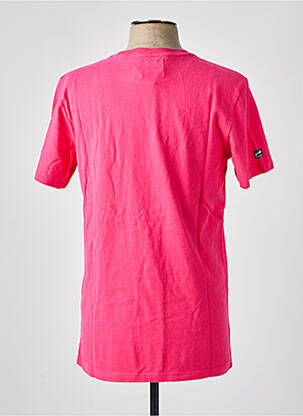 Tricou roz SUPERDRY bărbat