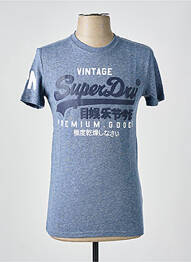 Tricou albastru SUPERDRY homme