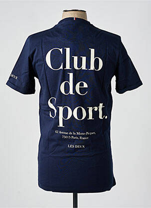 Tricou albastru LES DEUX bărbat
