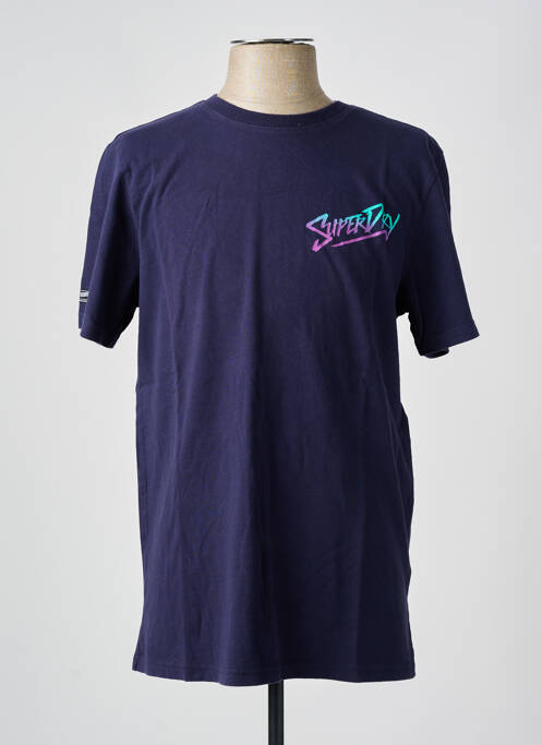Tricou albastru SUPERDRY bărbat