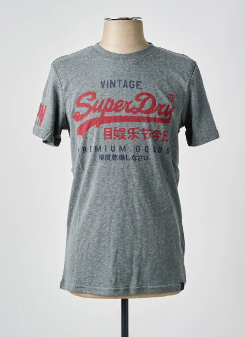 Tricou gri SUPERDRY bărbat