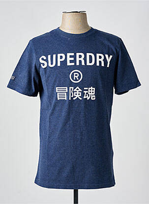 Tricou albastru SUPERDRY bărbat