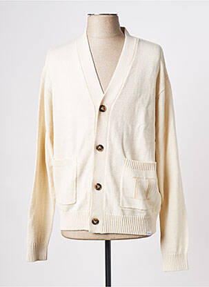 Pulover bej LES DEUX bărbat