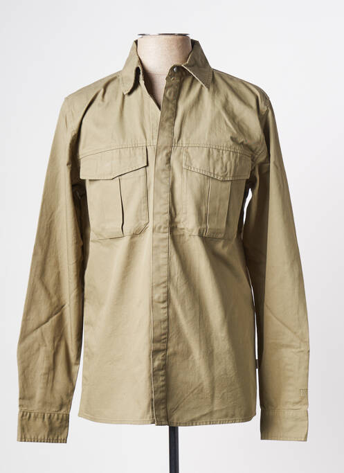 Cămașă cu mâneci lungi verde LES DEUX bărbat